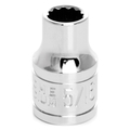 Performance Tool Chrome Socket, 3/8" Drive, 5/16", 12 Point, Shallow W38510